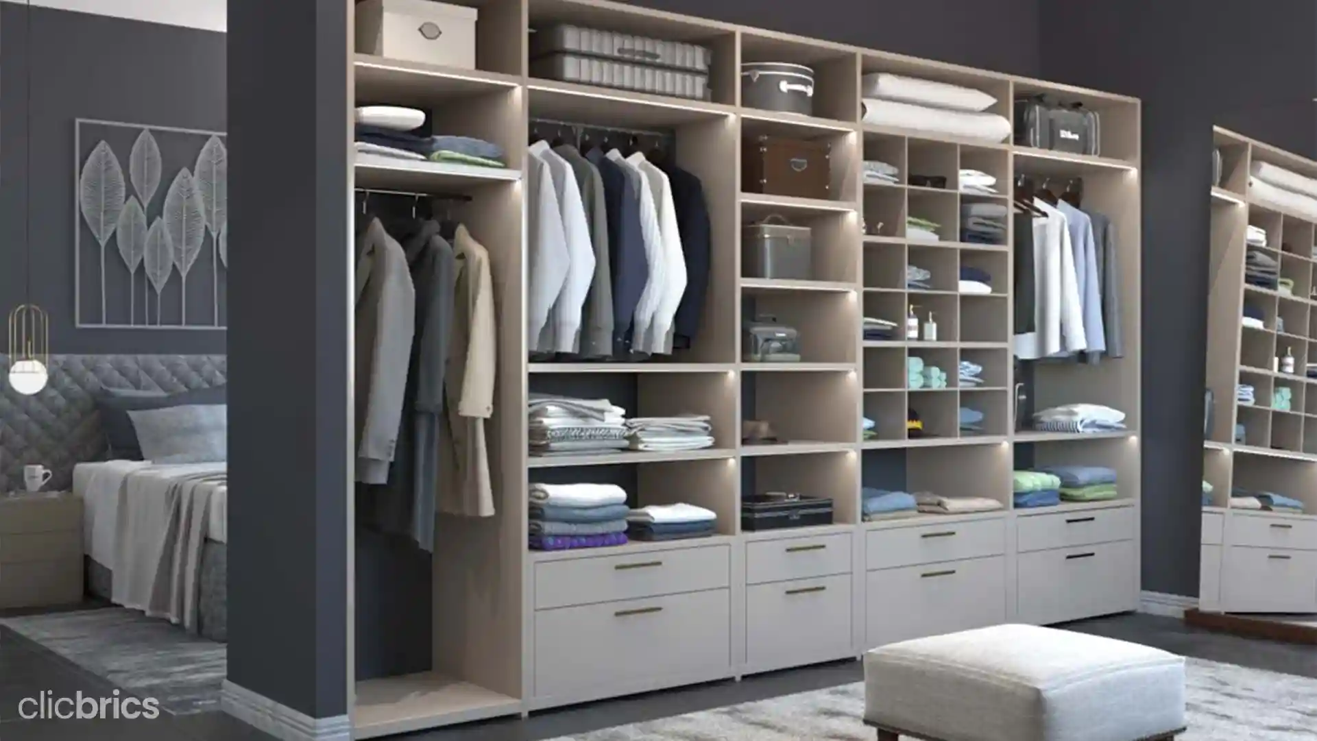 walk in wardrobe design